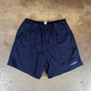 Navy blue vintage 90s Penn International swim trunks Men's Size XL